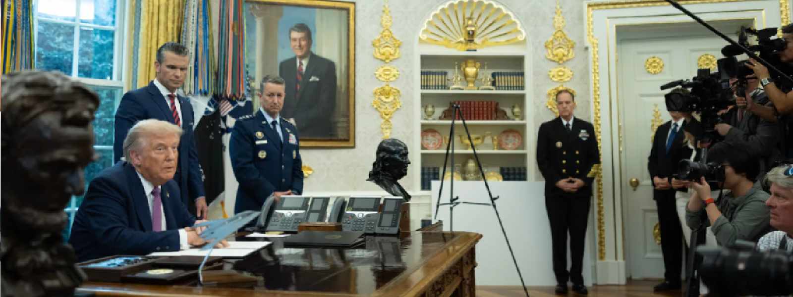 පෙන්ටගනයෙන් ධවල මන්දිරයට මූල්‍ය ඉල්ලීමක්